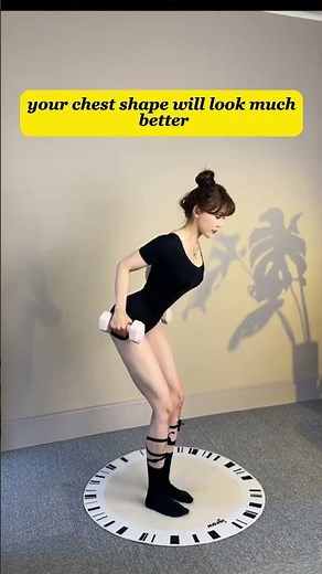Home Dumbbell Chest Workout—Reduce Side Boob, Tone Armpit Fat, Fuller Chest Shape #exercise #sports