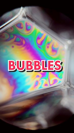 Microscopic Soap Bubbles: A Colorful Display Under the Microscope