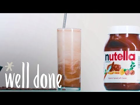 How To Make Nutella Iced Coffee: The Perfect Way To Start Your Day | Recipes | Well Done