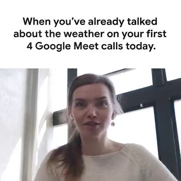 First thing on today’s agenda is five minutes of weather talk, and we are here for it. 🤗 → https://goo.gle/3UO4rRA | Gmail