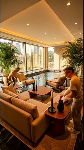 Breathtaking Infinity Pool Reveal! 🌊✨ Ultimate Luxury Pool View #shorts