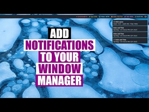 Dunst Adds Desktop Notifications To Your Window Manager