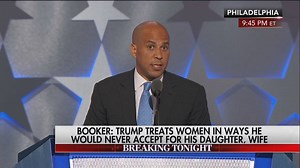 565K views · 6.4K reactions | "In this great nation, where our founders put a fundamental principle forward of religious freedom, [Donald J. Trump] says ban all Muslims, don't let certain people into our America because of how they pray." What do you think of Sen. Cory Booker's comments about Donald Trump at the #DNC? | Fox News | Facebook