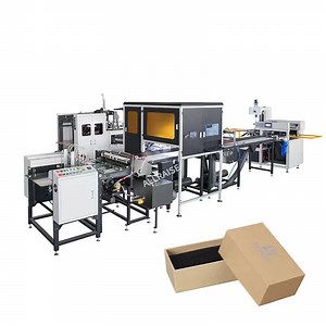 [Hot Item] Fully Automatic Rigid Box Making Line Gift Box Forming Machine