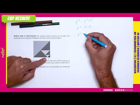 UM QUEBRA-CABEÇA CONSISTE EM RECOBRIR UM QUADRADO (...) |TRIGONOMETRIA NO TRIÂNGULO RETÂNGULO