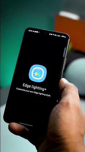 Try Edge lighting PLUS | #shorts #samsung #edgelighting #goodlock