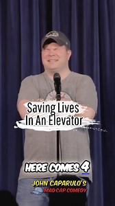 95K views · 2.8K reactions | Have you ever been a hero in an elevator? #JohnCaparulo #standupcomedy #comedy #elevator #hero | John Caparulo | Facebook