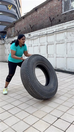 Flip the script. Jump higher. Stay strong. 🔥 #TireWorkout #Fitness