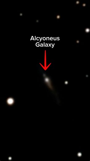 I captured the largest confirmed Galaxy Alcyoneus using my telescope #shorts #space #galaxy
