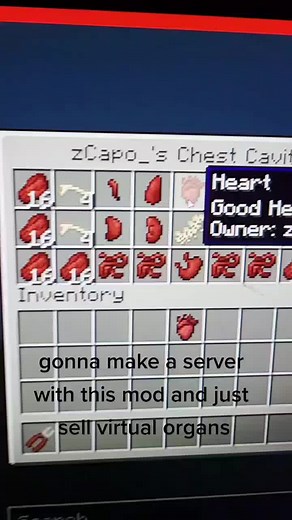 virtual organ selling smp?!?! #minecraft #fyp #smp #foryoupage