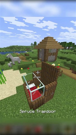 Minecraft EASY Survival Base 🏠 | Simple, Cheap & OP Starter Base #minecraft #minecraftgameplay