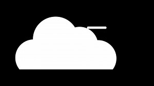 Download Weather icon animation. footage in 4k 30 fps. Weather symbols collection. Isolated alpha background icons in animation. Editable background. Sun with clouds. Rain and snow sign. Lighting storm. for free