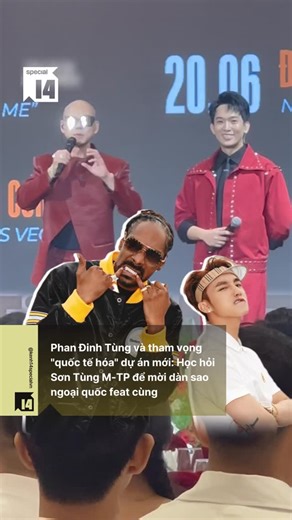 Kenh14.vn on Instagram: "🔥Phan Đinh Tùng tiết lộ tham vọng ‘quốc tế hóa’ dự án mới, học hỏi như cách Sơn Tùng M-TP feat cùng Snoop Dogg: “Sẽ mời mỗi quốc gia một nghệ sĩ để kết hợp” 🫢"