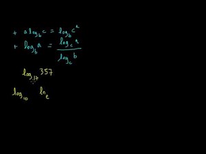 Introduction aux propriétés des logarithmes 2