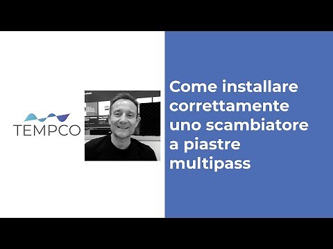 How to correctly install a multipass plate heat exchanger