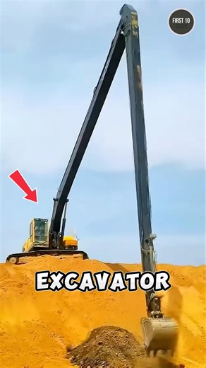 Watch How This Machine Digs From a Distance 😨