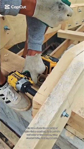 Roof Rafter/Truss Assembly#shortsfeed