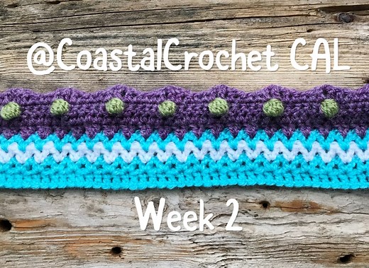 Seaside Stash Busting Blanket – Week 2