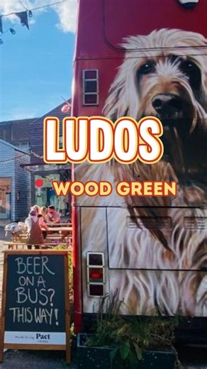 Lovely Pubs | Fun Pub Reviews on Instagram: "The Ludo's at Blue House Yard is a distinctly quirky spot in north London that blends the vibe of a social bar with the casual feel of a neighbourhood pub, all set inside a converted double-decker bus. The focus is on craft beers, cider, cocktails and classic pub snacks rather than traditional cask ales, making it a unique addition among local pubs and bars in Wood Green. Ludo’s also hosts regular events like live music, pub quiz nights, comedy, poetr