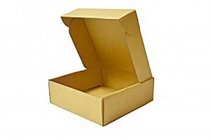 Deluxe Literature Mailers Corrugated（2"L x 2"W x 2"H） Box Mailers Easy Folding Box for Shipping - Kraft (1000)