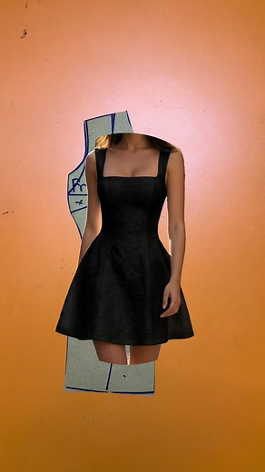 Cute Dress Pattern Making Tutorial for Beginners