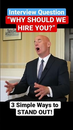 Why Should We Hire You? Interview question and example answer!