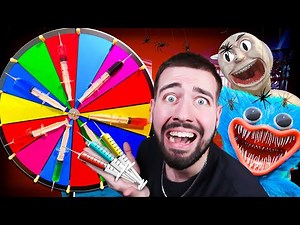 LA ROUE DES SERINGUES DU DARKNET DANS LA VRAIE VIE ! Seringue mortelle, seringue interdite etc.