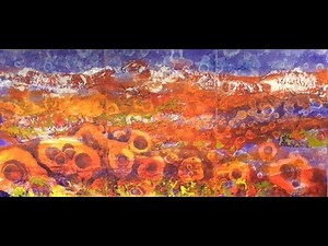 Freies Malen - Projekt mit Gerda Lipski (3) // painting with Gerda Lipski (3)