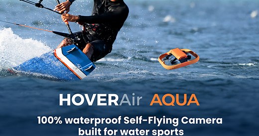 HOVERAir AQUA: First Waterproof Self-Flying Camera by HOVERAir - Indiegogo
