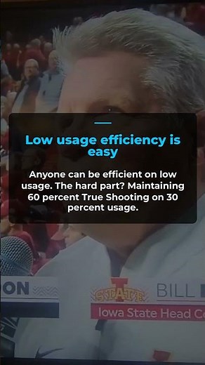 Usage Rate vs Efficiency: The Concept That Separates Superstars