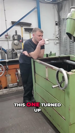 Unboxing My New Old Workshop Machine! #automobile #engineblock #mechanic