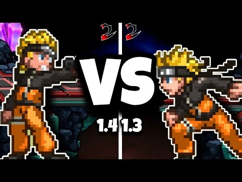 Moveset Comparación - Naruto- (SSF2 1.4 SSF2 1.3)