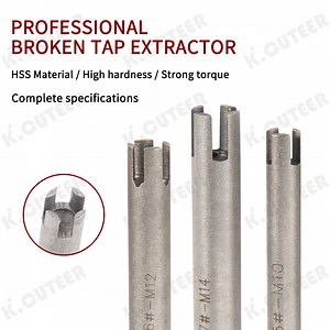 [Hot Item] Tap Extractor Broken Screw Remover Multipurpose Tap Extraction Tool Screw Disassembly Tool
