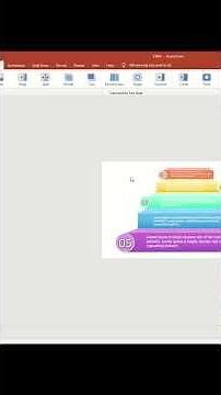 PowerPoint Steps Animated Infographic #ppt #tutorial