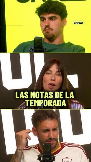 🗒️ Las notas de la temporada a Barça, Madrid y Atleti