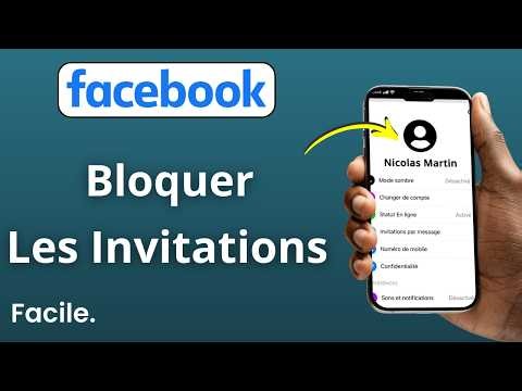 Comment Bloquer Les Invitations Sur Facebook (2026)