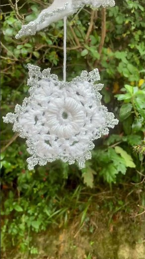 SNEAK PEEK CROCHET SNOWFLAKE WIND SPINNER!