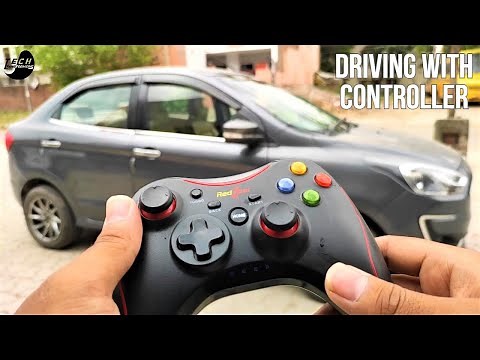 Driving my Car with Wireless Game Controller | Made my Ford Figo Remote Controlled - Real RC Car