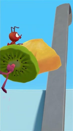 Smart Ants Turn Into a Boat and Sail Away! 🐜🚤#Antiks #Teamwork