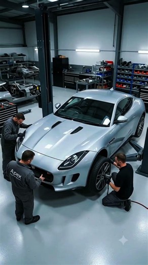 Abandoned Jaguar F-Type Restored to Brand New! 😱 Ultimate Luxury Car Restoration.