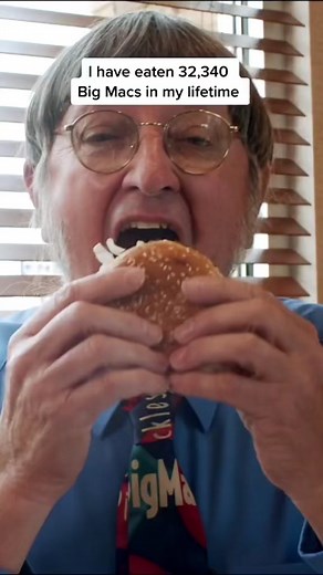 Most Big Macs eaten in a lifetime 🍔32,340 by Don Gorske 🇺🇸 #burger | don gorsky
