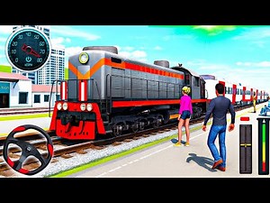 City Train Driver Simulator 3D - Passenger Transport Train Android Gameplay