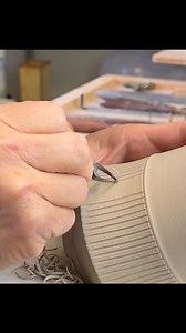 14K views · 950 reactions | 850. Trimming/carving an angle mug and tips on attaching an easy handle. Watch the details on my YouTube channel: https://www.youtube.com/watch?v=_iIJFd6p1FI | Hsin-Chuen Lin Ceramics | Facebook