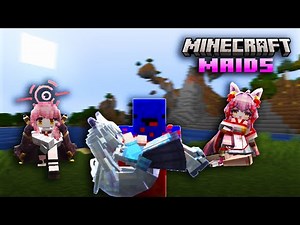 I Beat Minecraft Using GOONER Maid Mod