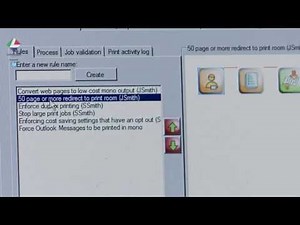Setting Up Rules, Policies and Quotas for Printing and Copying with HP