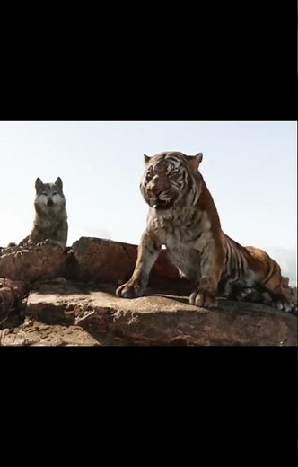 jungle book shere khan kills wolf😯🫀❤️‍🔥