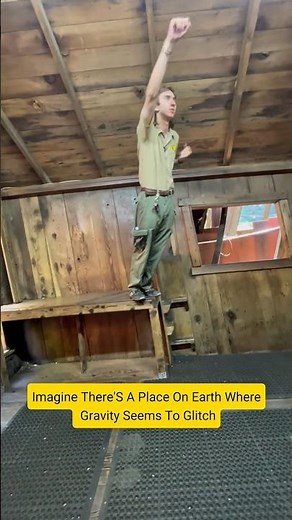 Gravity Glitch? The Mystery Spot Explained ‼️ #mysteryspot #gravity #illusion