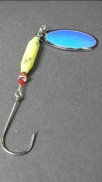 How to make a spinner lure by hand with cheap hand tools. DIY fishing spinner bait.