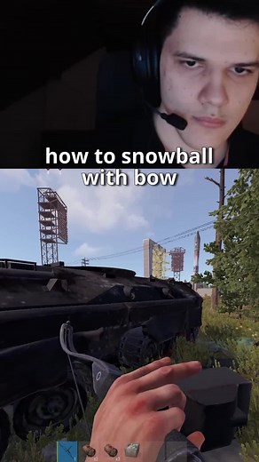 bow might be bit too strong ngl #rust #rustpvp #rustbow #rustmoments