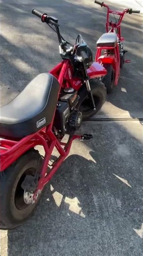 All stock for now 196cc B200R Coleman mini bike #minibike